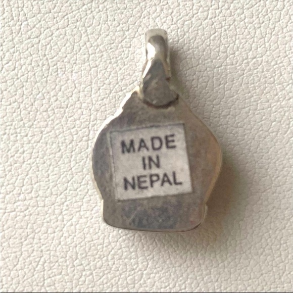 Buddha Sterling Silver Mini Pendant - Picture 4 of 4